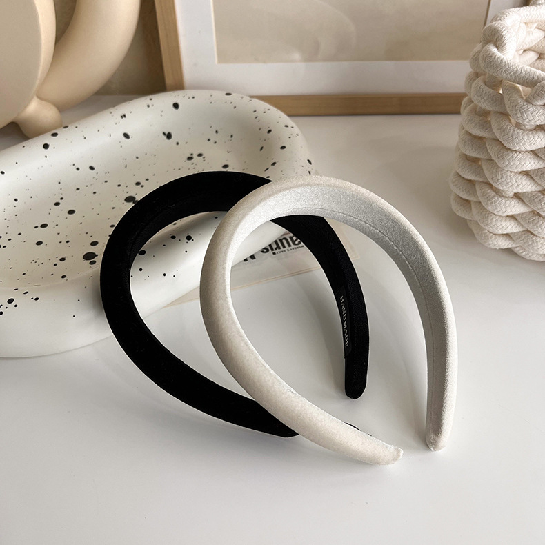 Diadema de Terciopelo Francés Vintage