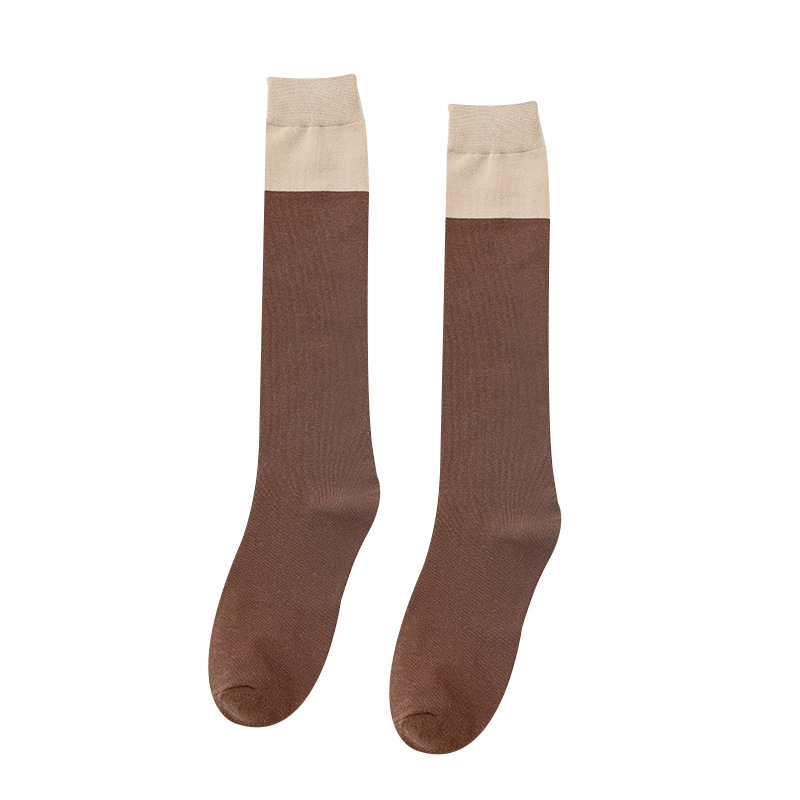Meias com Bloqueio de Cor
