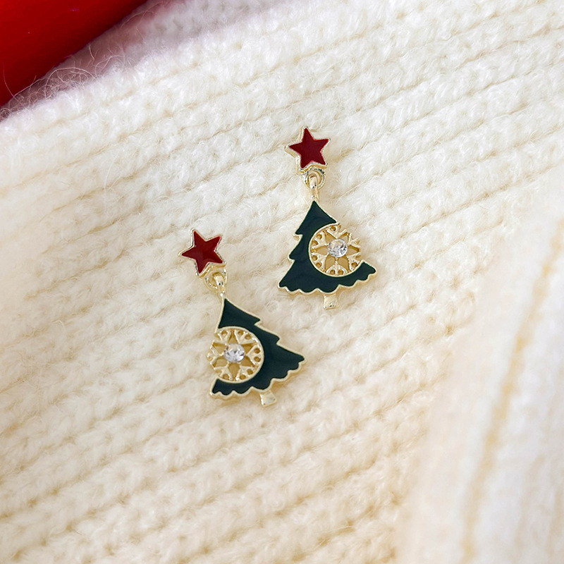 Christmas Tree Earrings