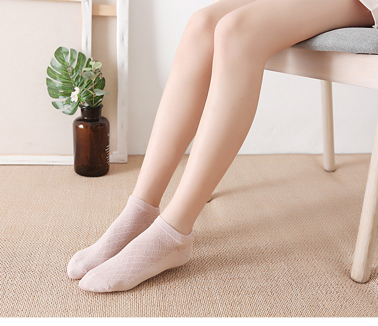 ถุงเท้าไม่มีรอย Mesh Breathable