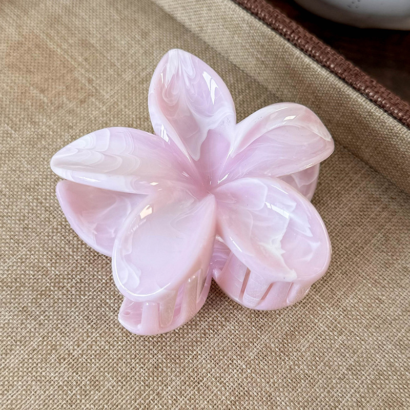 Pinza de Pelo Tiburón Floral