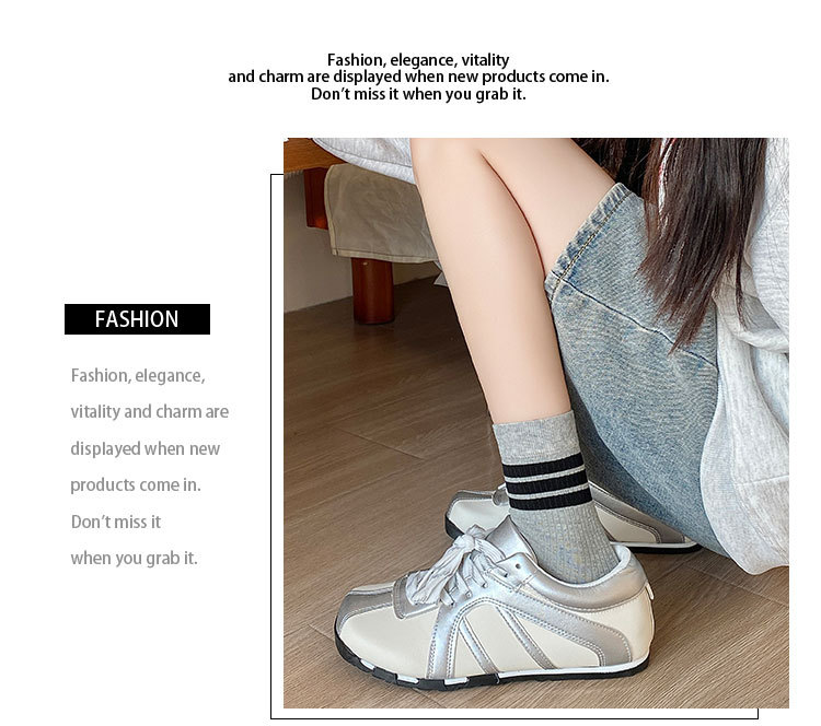 Meias Femininas Meia-Canela Listradas