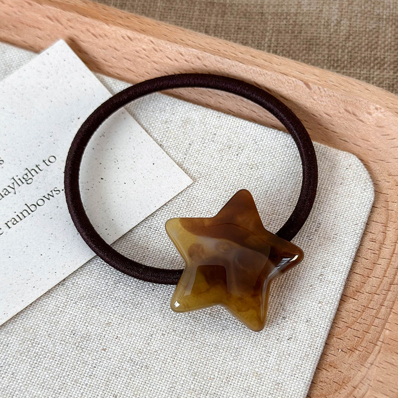 Haargummis Herz und Stern