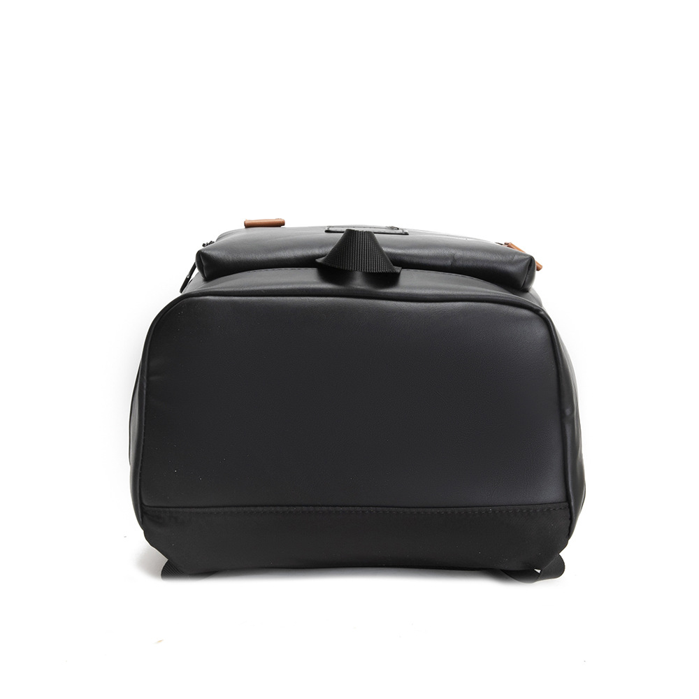 컬러 블록 대용량 노트북 백팩