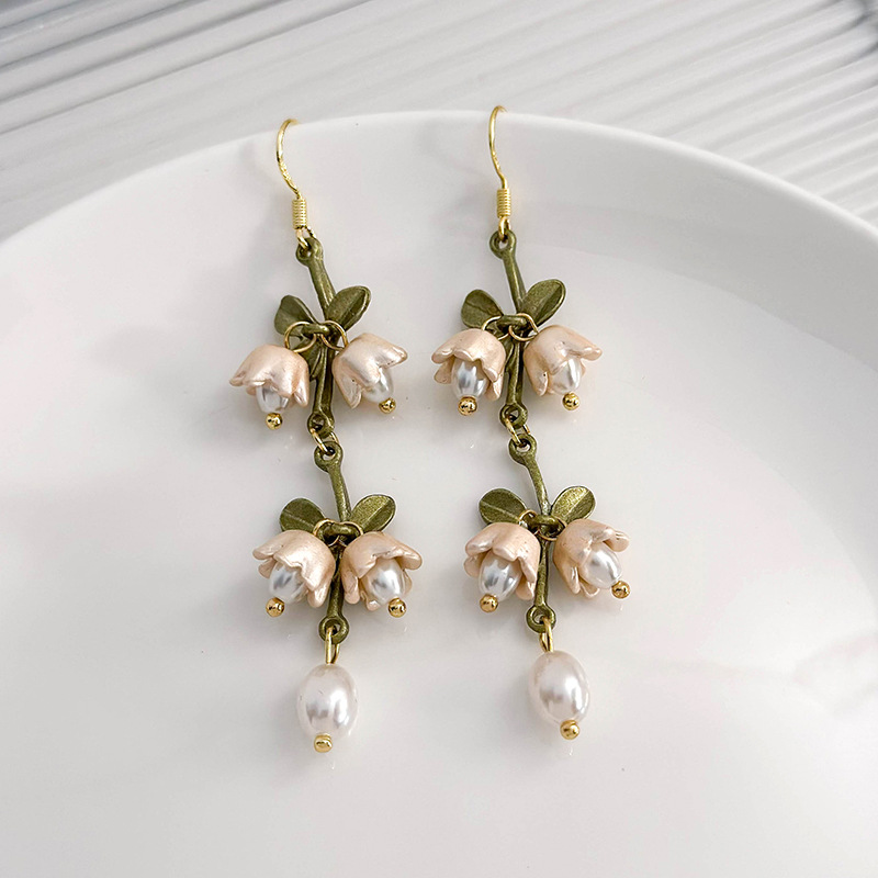 플로럴 프루트 귀걸이