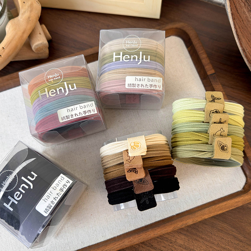 Gumki do Włosów Plush Elastic