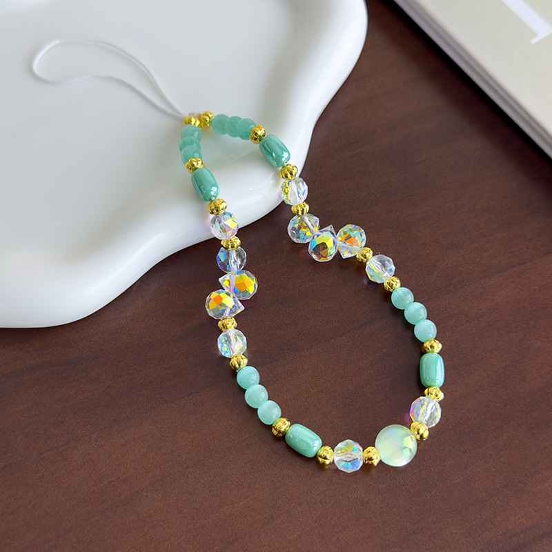 Glass Bead Phone Strap