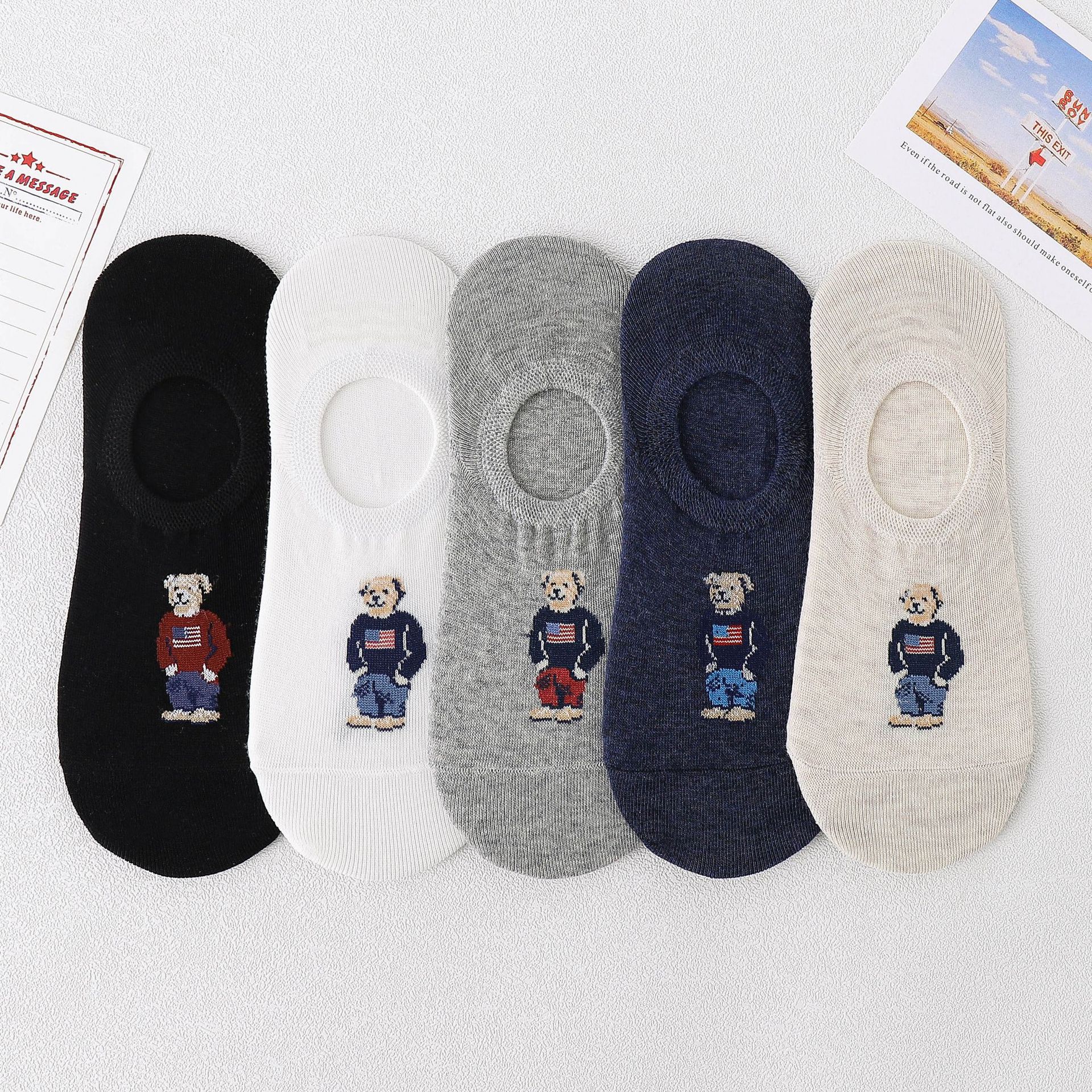 Șosete Bărbătești din Bumbac No-Show