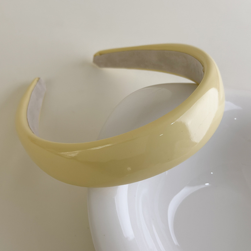 Diadema de Cuero Charol