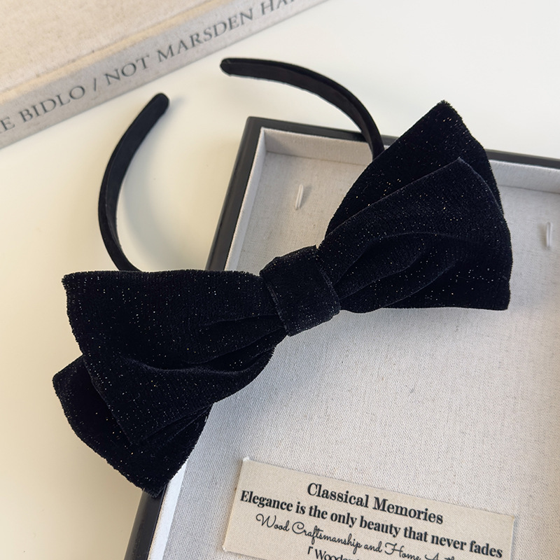 Diadema con Lazo Grande Estilo Vintage