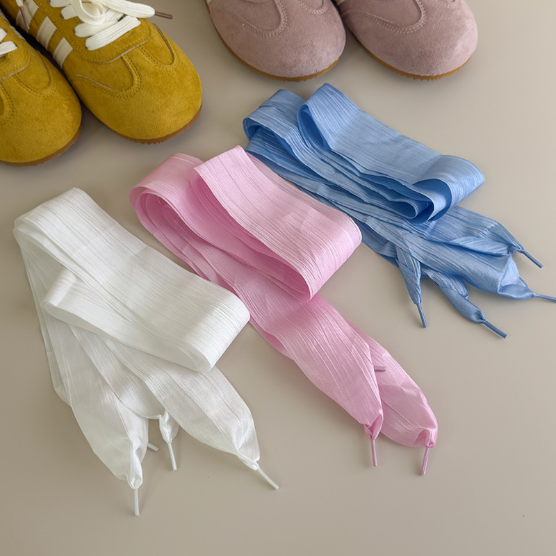 أربطة بشريط الأورجانزا وتشيفون لاس