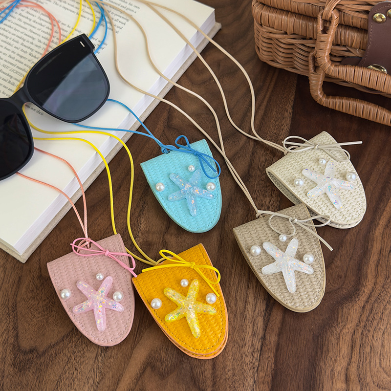 Straw Starfish Glasses Chain