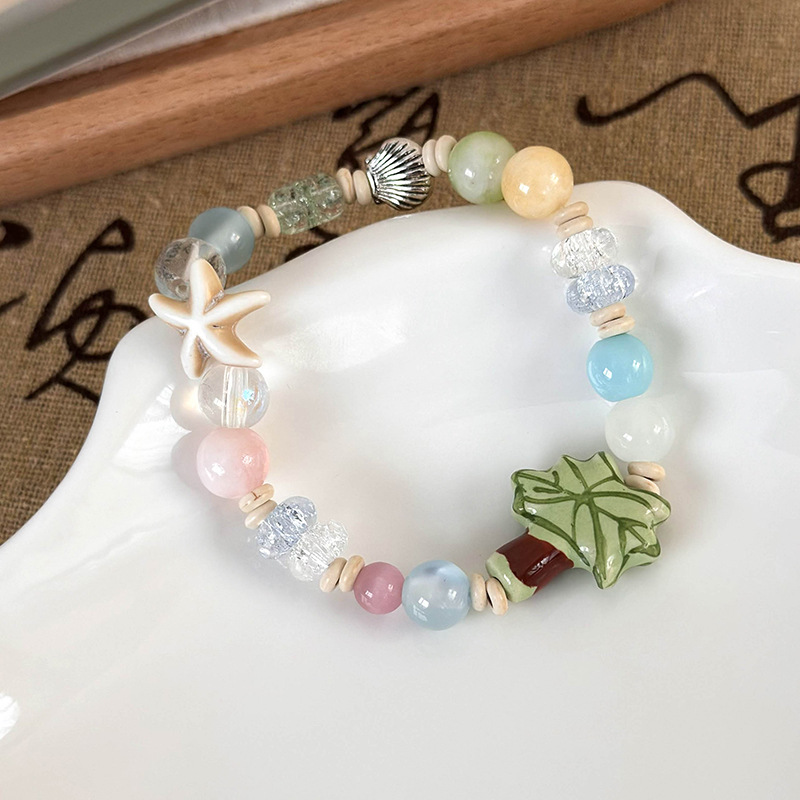 Керамічний браслет з пальмою