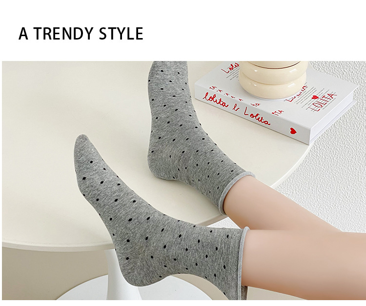 Meias de Bolinhas para Mulher