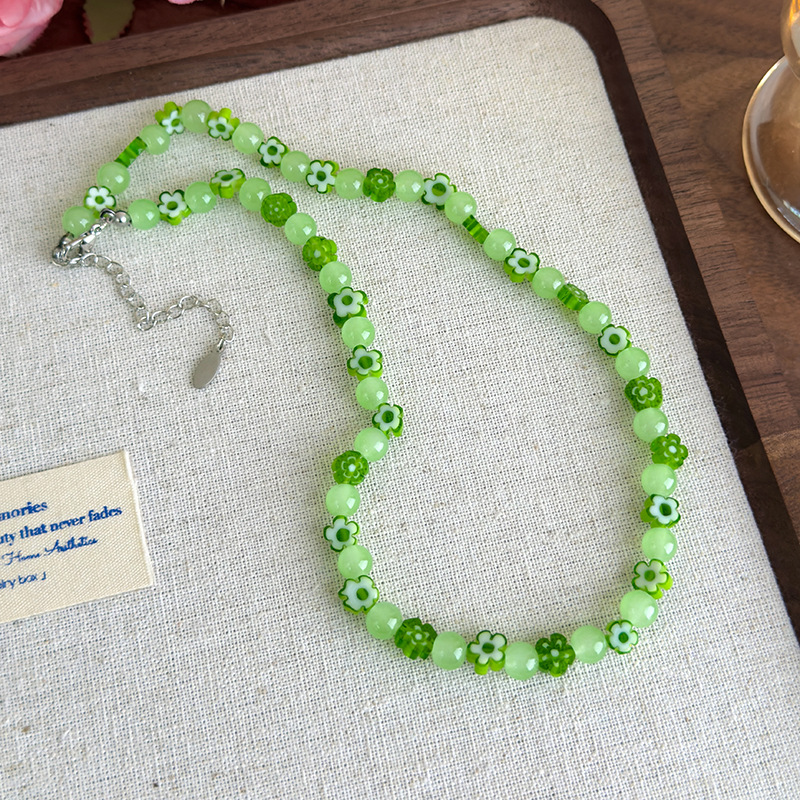 Намисто-чокер з бісером