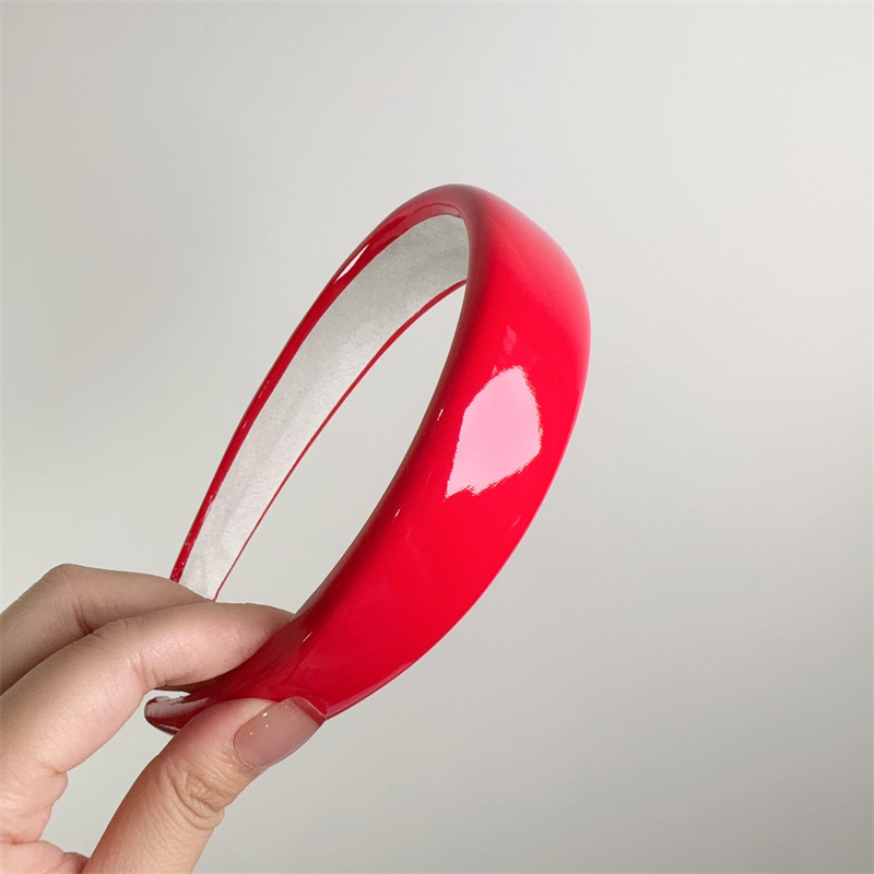 Diadema de Cuero Charol