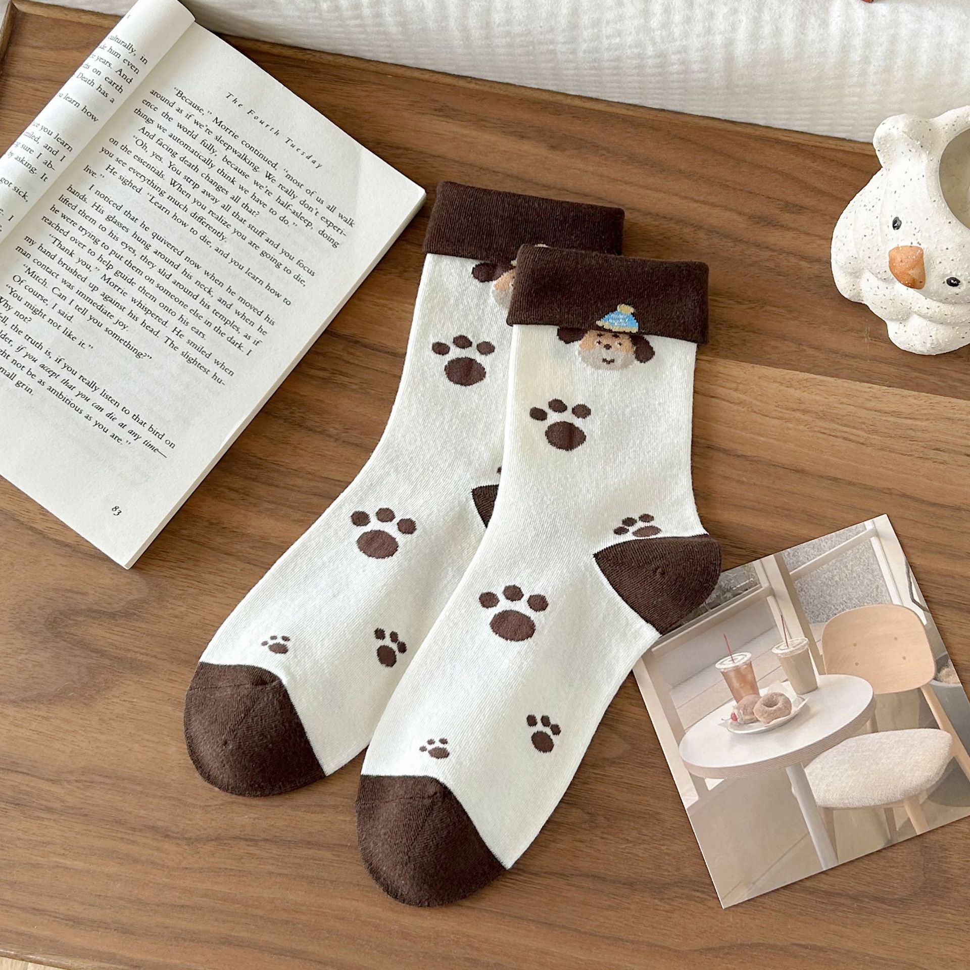 Meias Mid-Crew Femininas