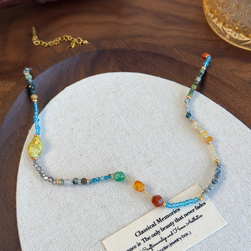 Намисто на ключицю Скляні Намистини