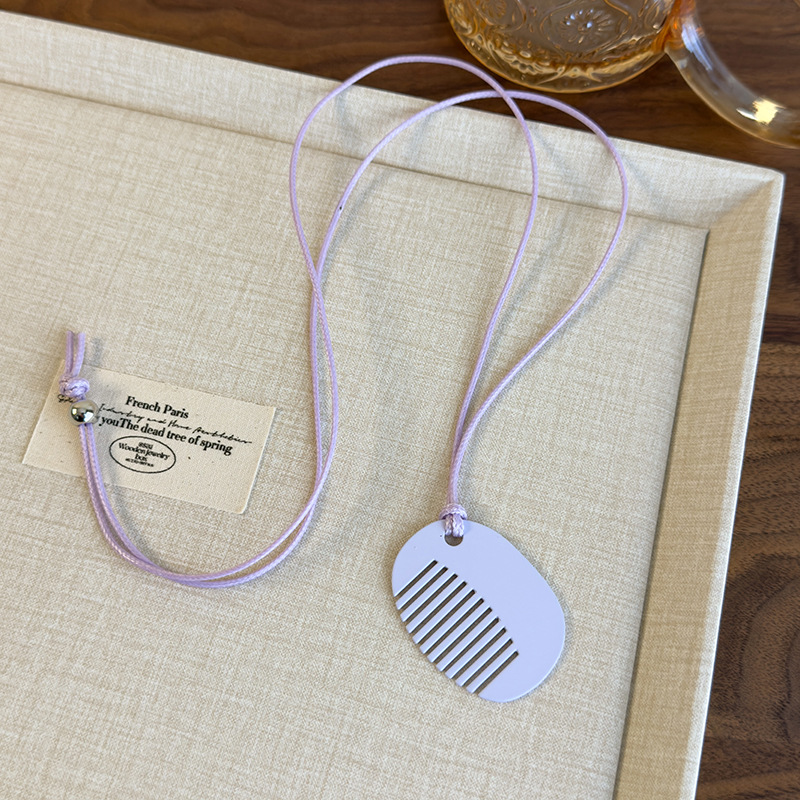 Кольорове Кругле Гребінне Підвісне Намисто