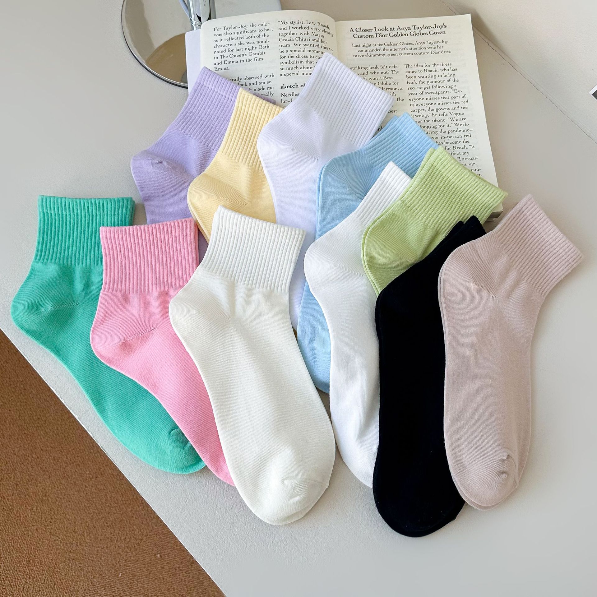 Dámské Bavlněné Podkolenky