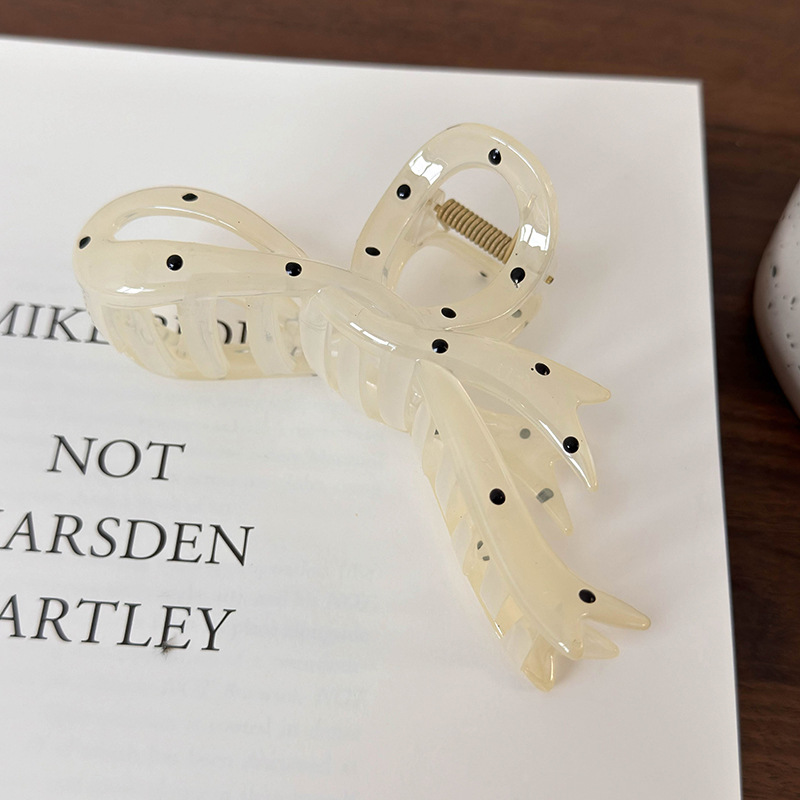 Prancha de Cabelo com Laço de Bolinhas