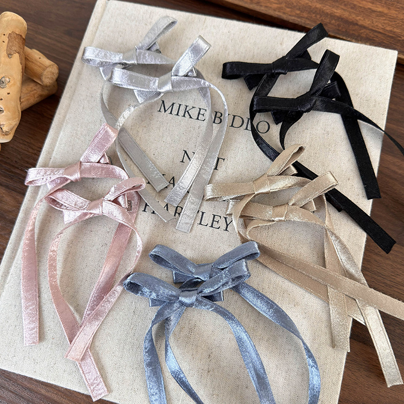 Grampo Bico de Pato com Laço de Ballet