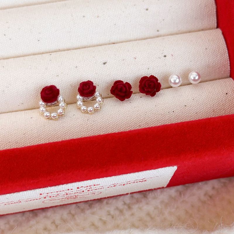 중국 뱀 별자리 귀걸이