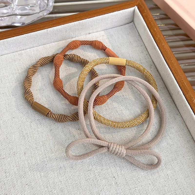 Zestaw Podstawowych Elastycznych Gumek do Włosów