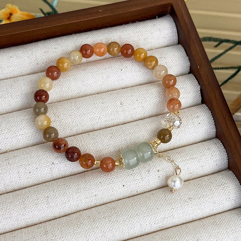 สร้อยข้อมือลูกปัดหลายชั้น