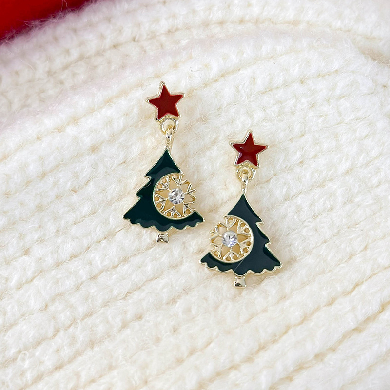Christmas Tree Earrings