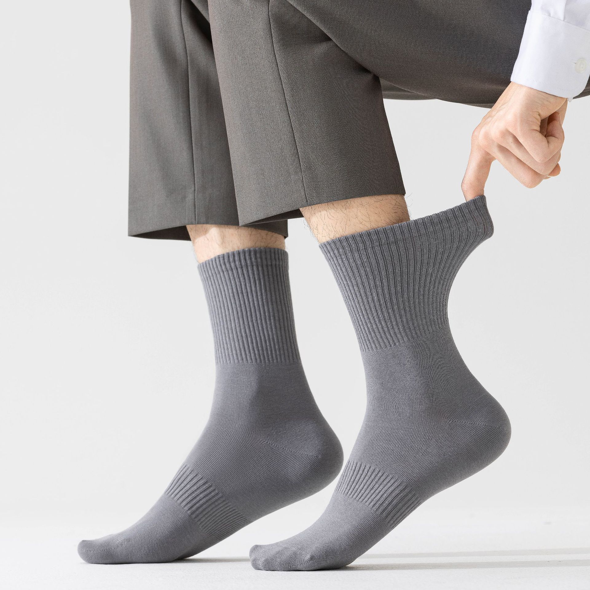 Pánské bavlněné ponožky bez švů