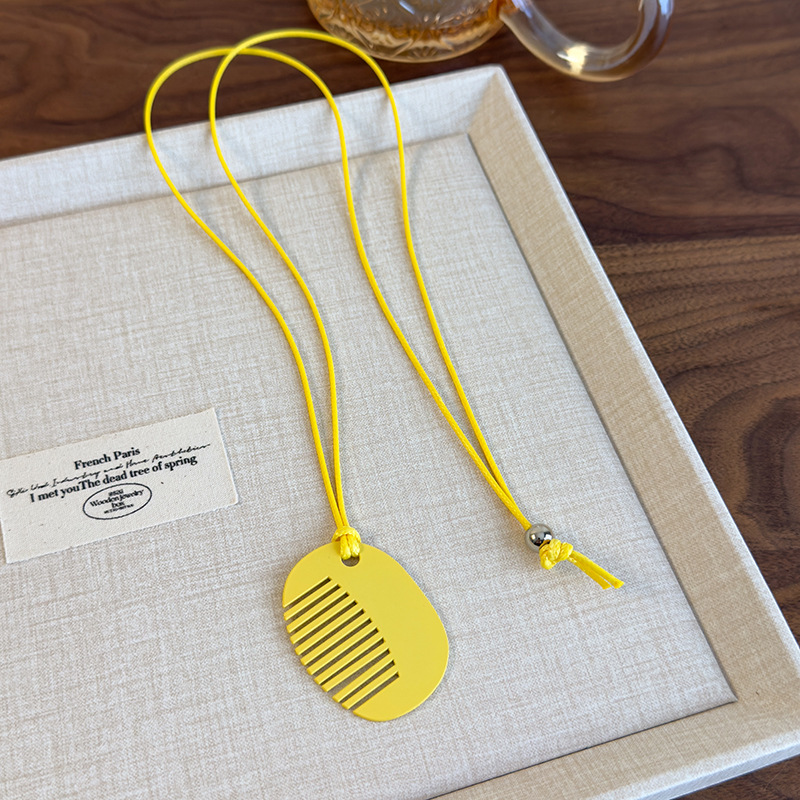 Кольорове Кругле Гребінне Підвісне Намисто