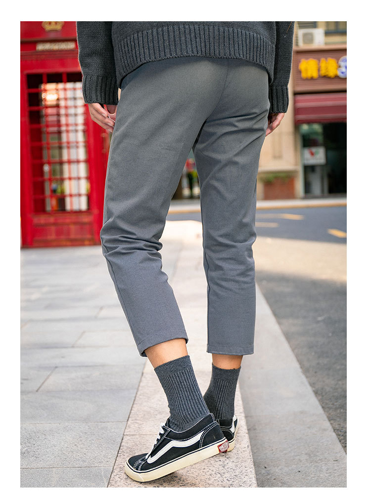 Meias de Algodão com Risca para Homem