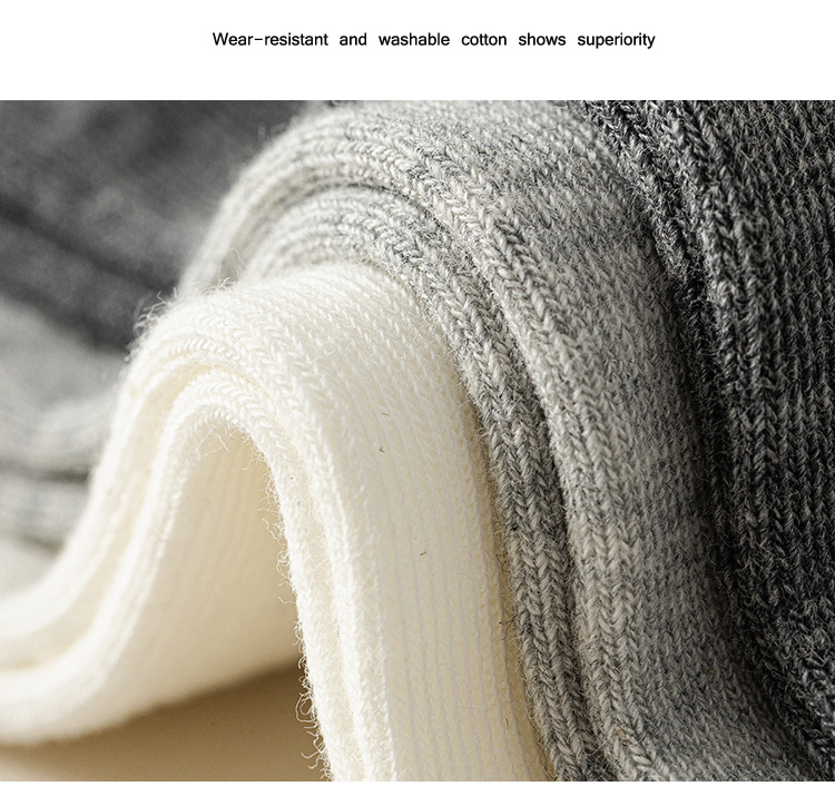 Meias Mid-Calf Femininas com Bordado de Laço e Bolinhas