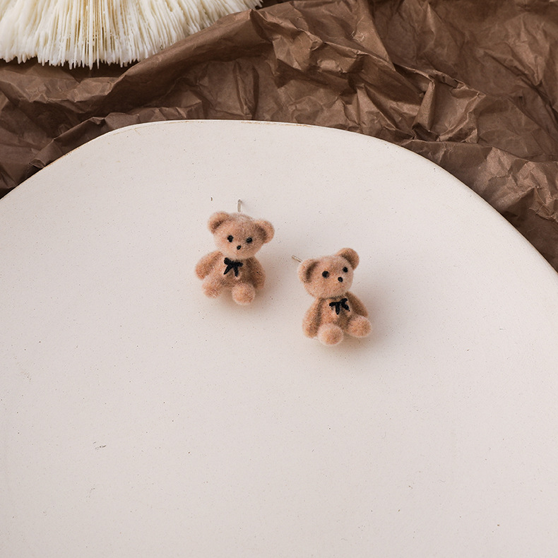 Bear Stud Earrings
