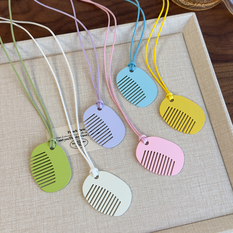 Кольорове Кругле Гребінне Підвісне Намисто