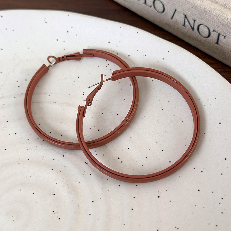 Большие Серьги-Обручи