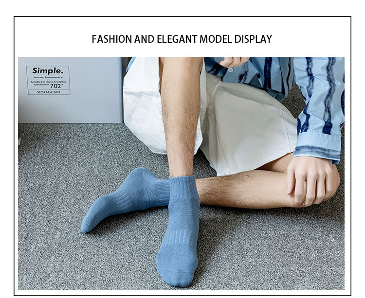 Meias Baixas de Algodão para Homens