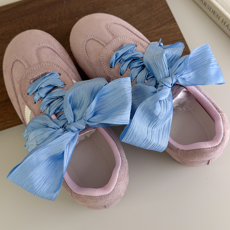 أربطة بشريط الأورجانزا وتشيفون لاس