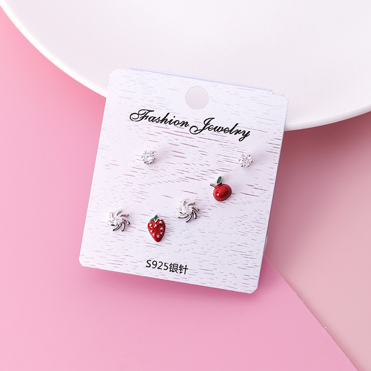 أقراط مثبتة فضة 925