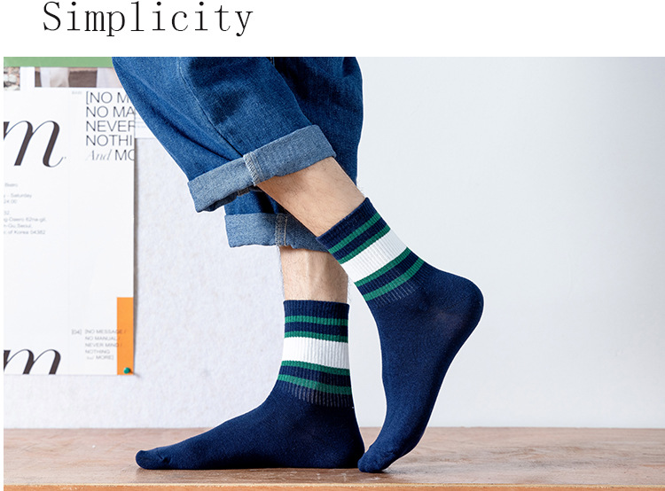 Meias até a panturrilha masculinas