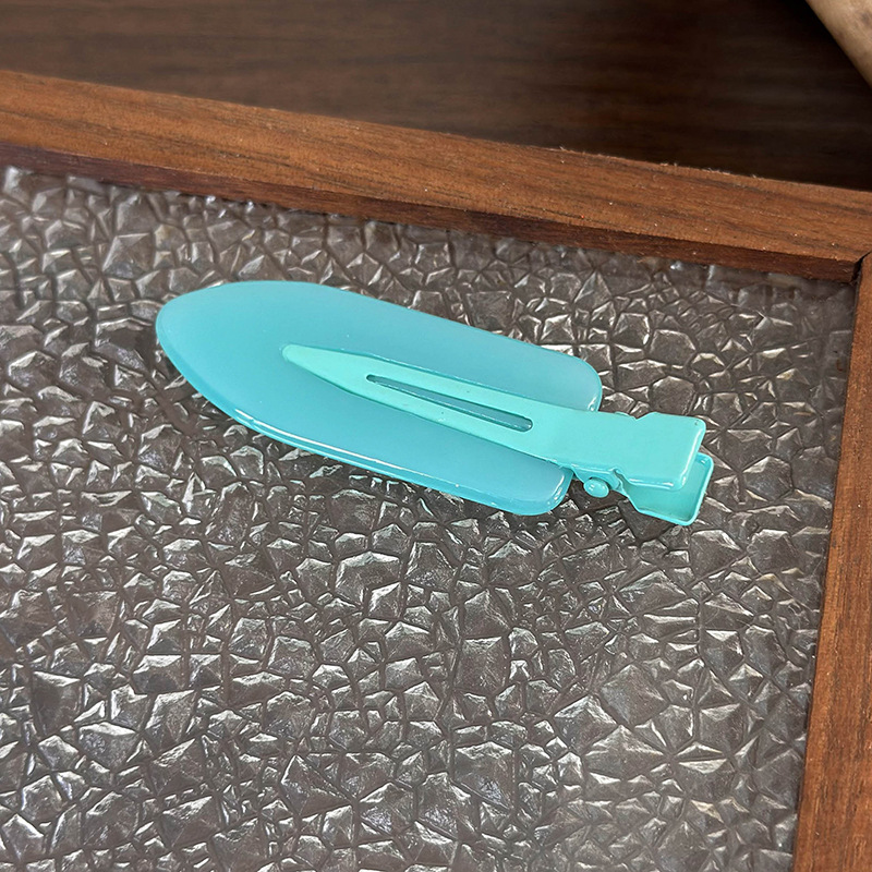 Barrettes Bec de Canard Couleur Gel Mat