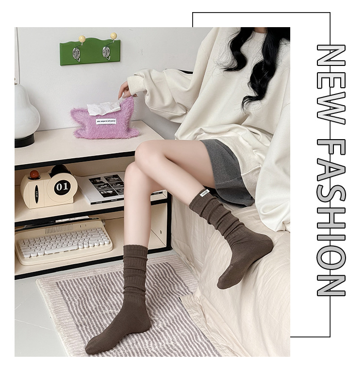 Meias de Algodão Meia Canela